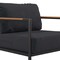 Flash Furniture Black Teak Accented Patio Chair with Cushions GM-201027-1S-CH-GG - alternate 9